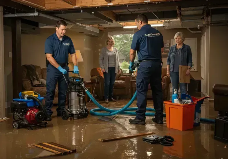 Basement Water Extraction and Removal Techniques process in Rancho Alegre, TX